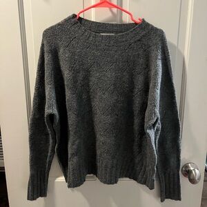 a loves a Charcoal Women's Crew Neck Sweater